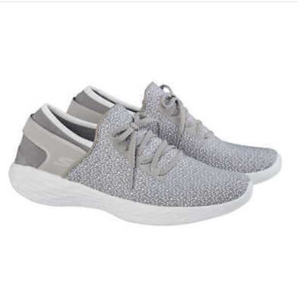 You by Skechers Grey Shoes - Picture 5 of 5